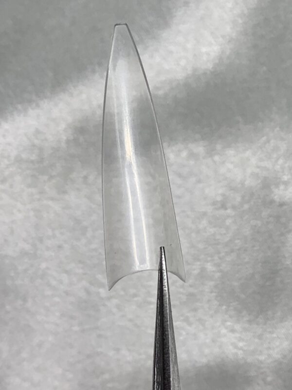 Clear Stiletto “Easy Coffin” Tips